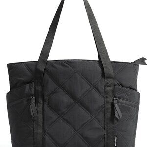 Women’s Quilted Puffer Tote Bag 20L Capacity Work Travel Gym Sport Stylish